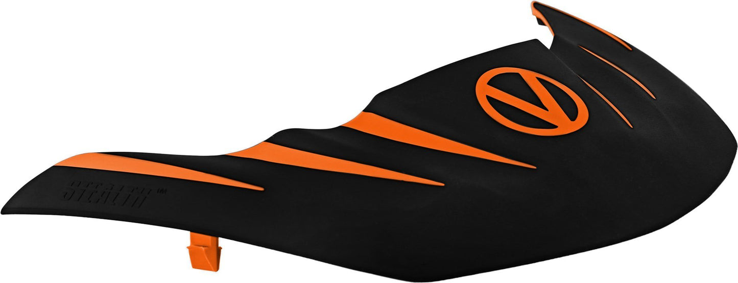 Virtue VIO Stealth Visor - Orange/Black