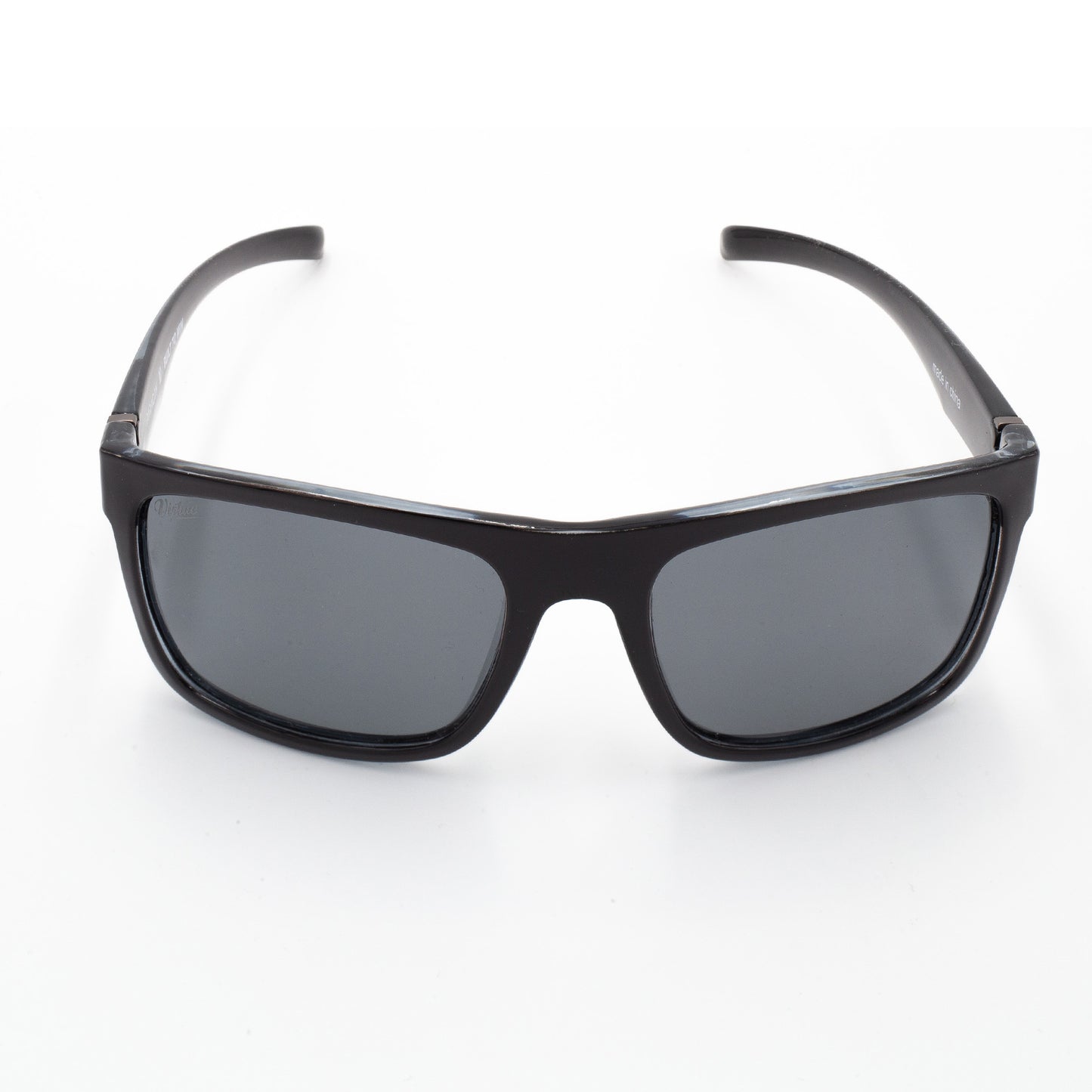 Virtue V-Paragon Polarized Sunglasses - Polished Smoke Black