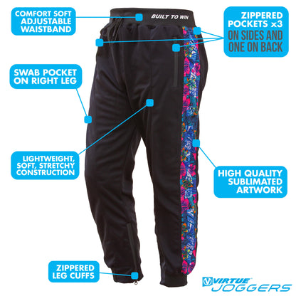 Virtue Jogger Pants - Polynesian - Black